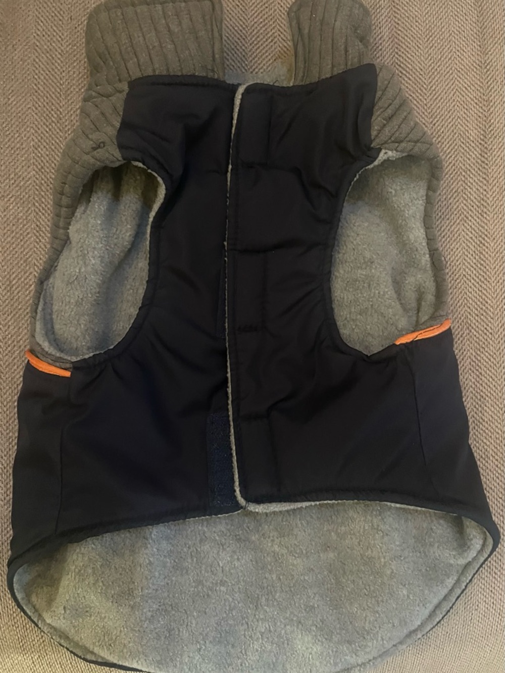 Top Paw Navy & White Pet Vest with Paw Logo